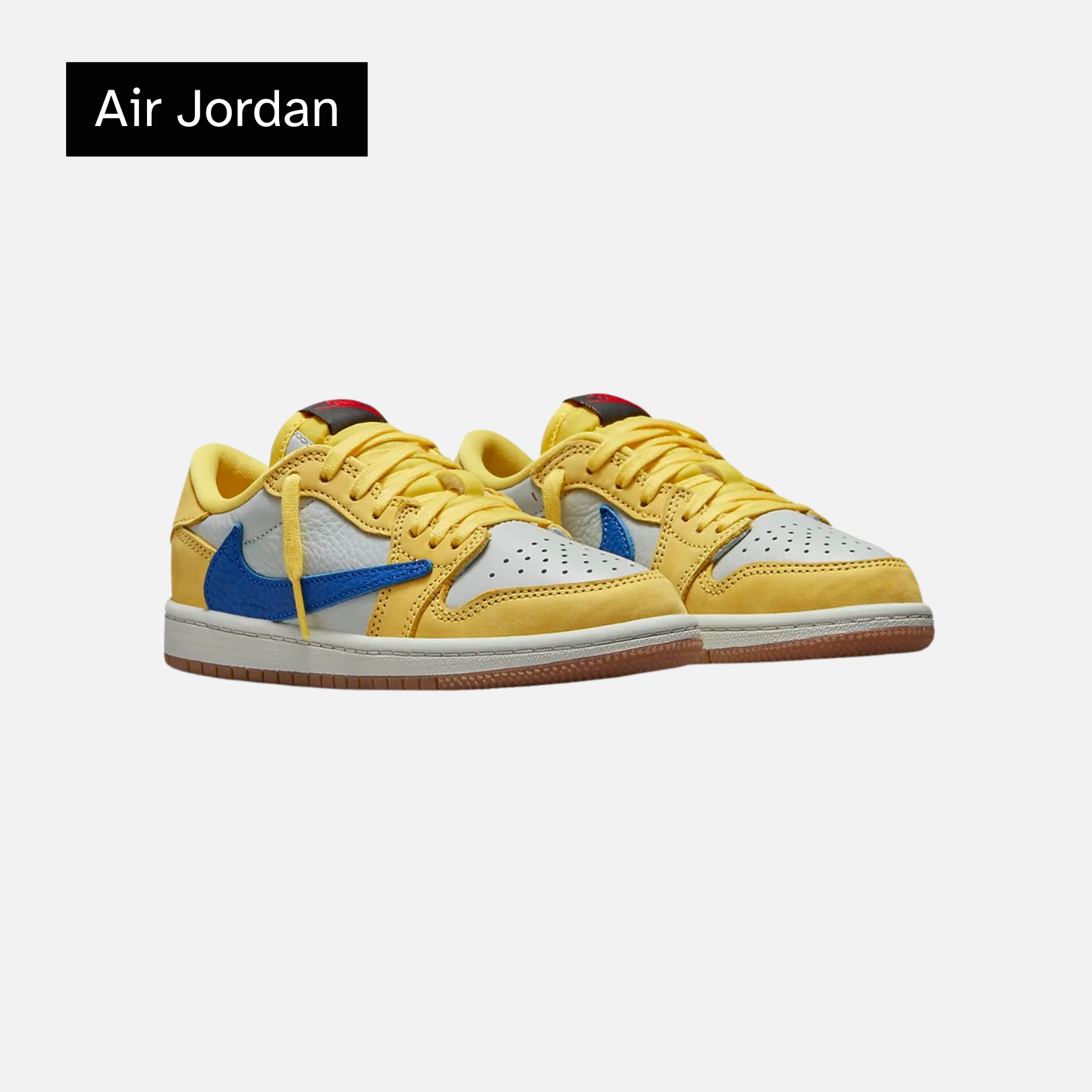 Travis Scott x Air Jordan 1 Retro Low OG SP PS 'Canary'