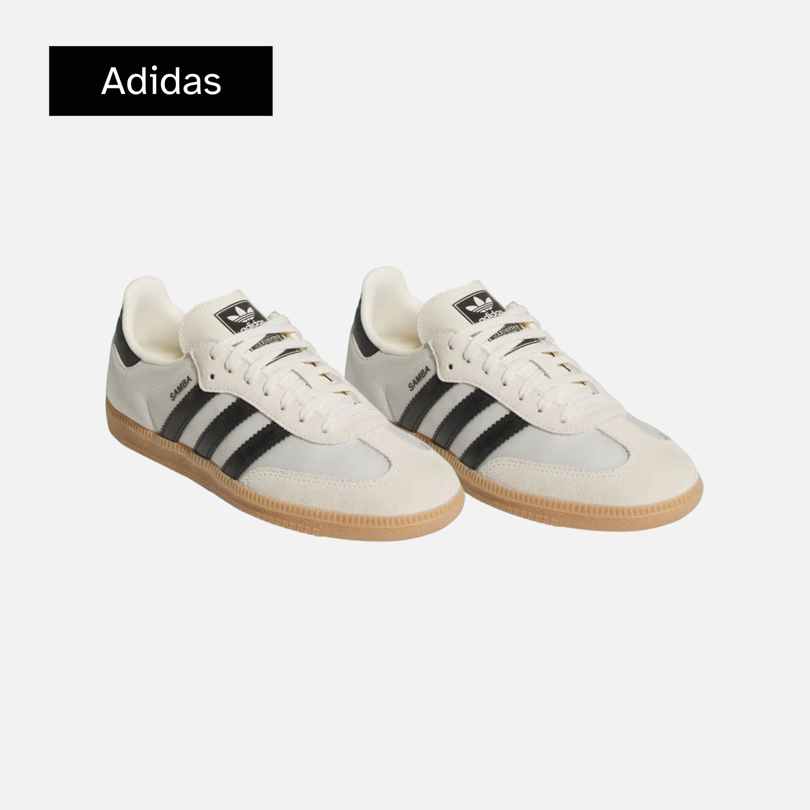 Samba OG J 'Cream Black Satin'