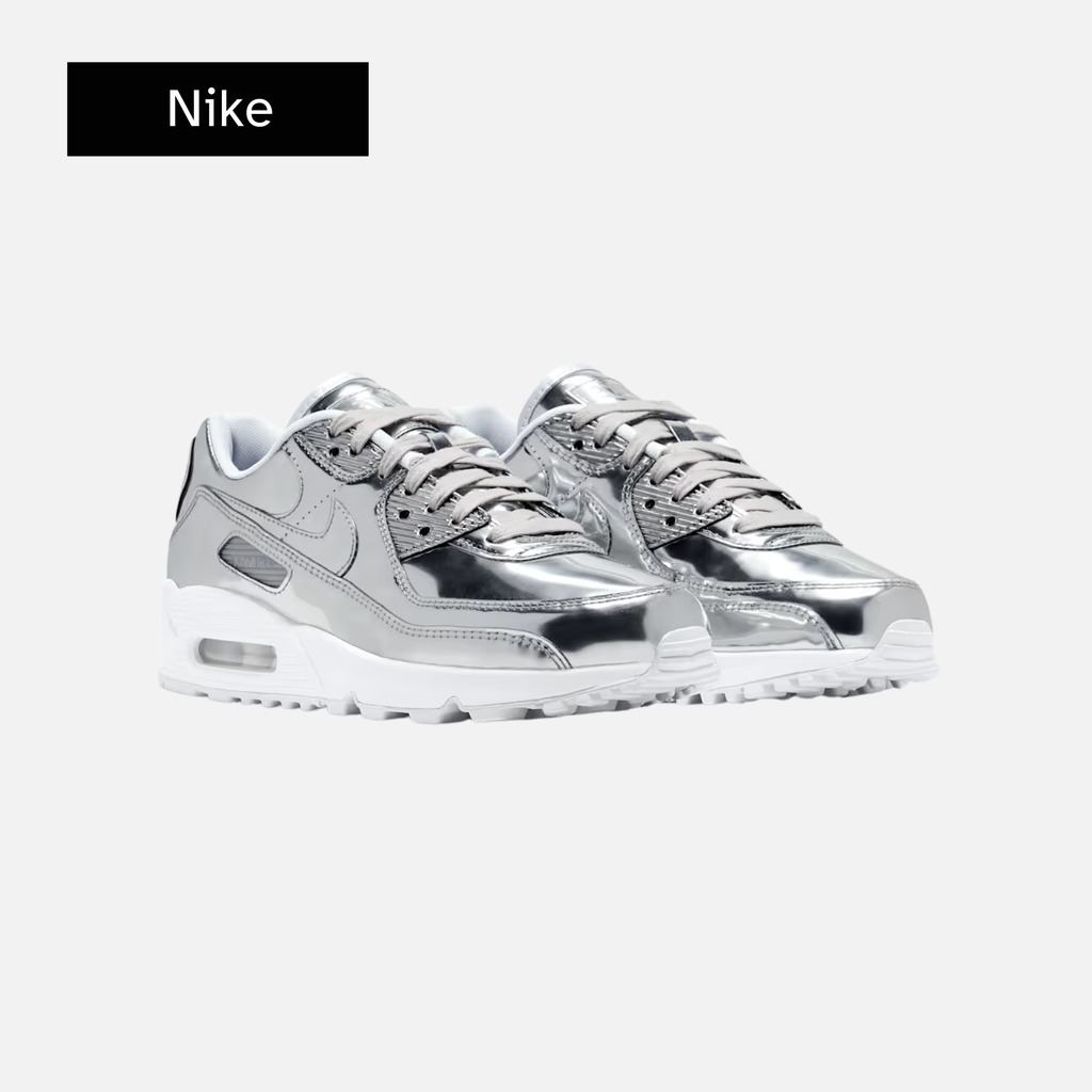 Nike Wmns Air Max 90 'Metallic Pack - Chrome'