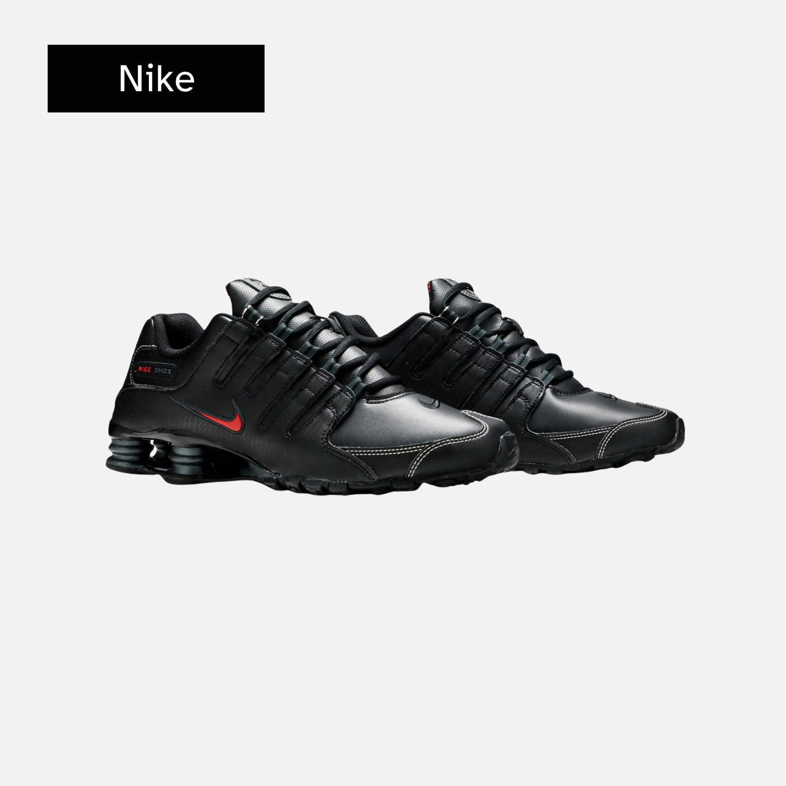 Nike Shox NZ 'Black Varsity Red'