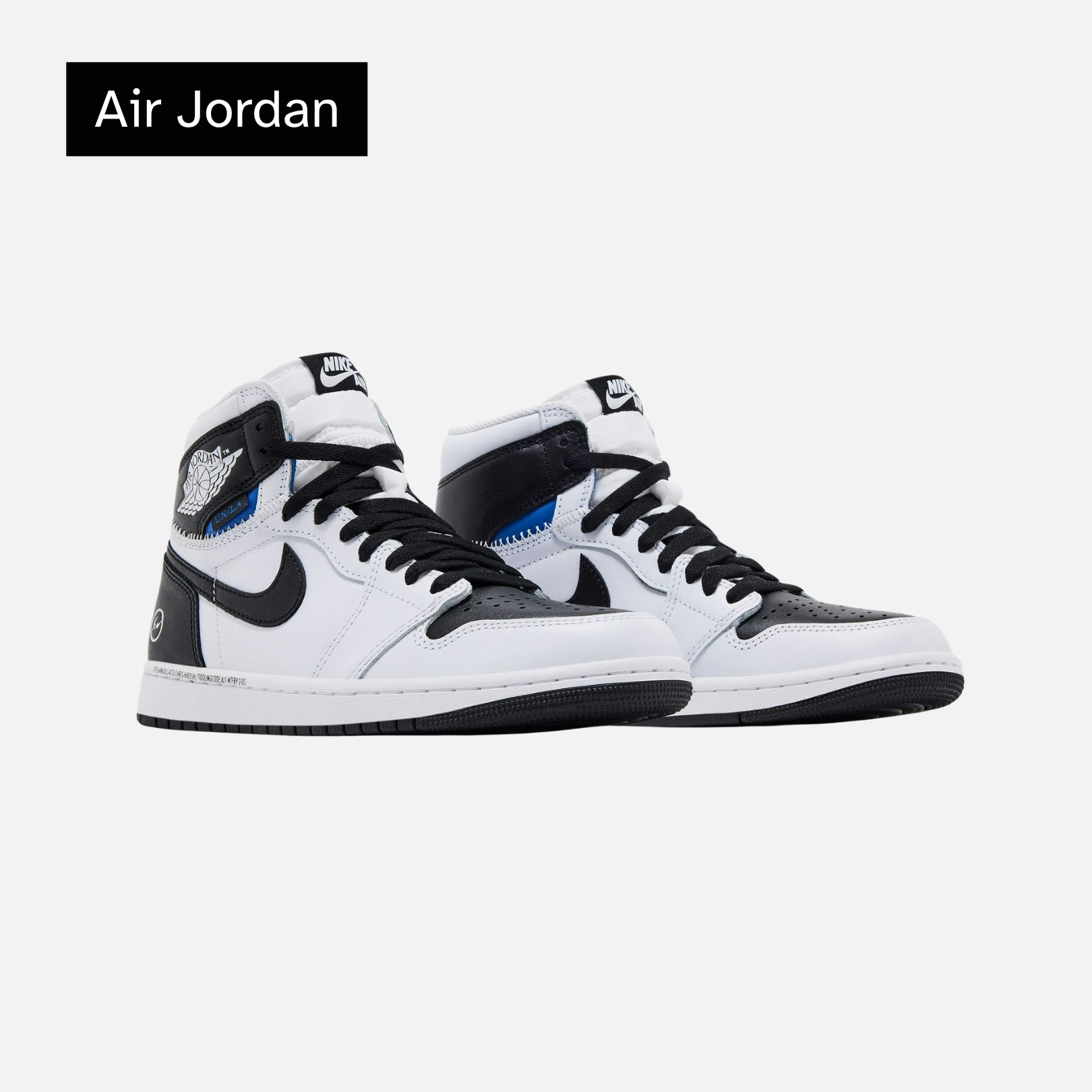 Fragment Design x Union LA x Air Jordan 1 Retro High OG SP 'White Black'