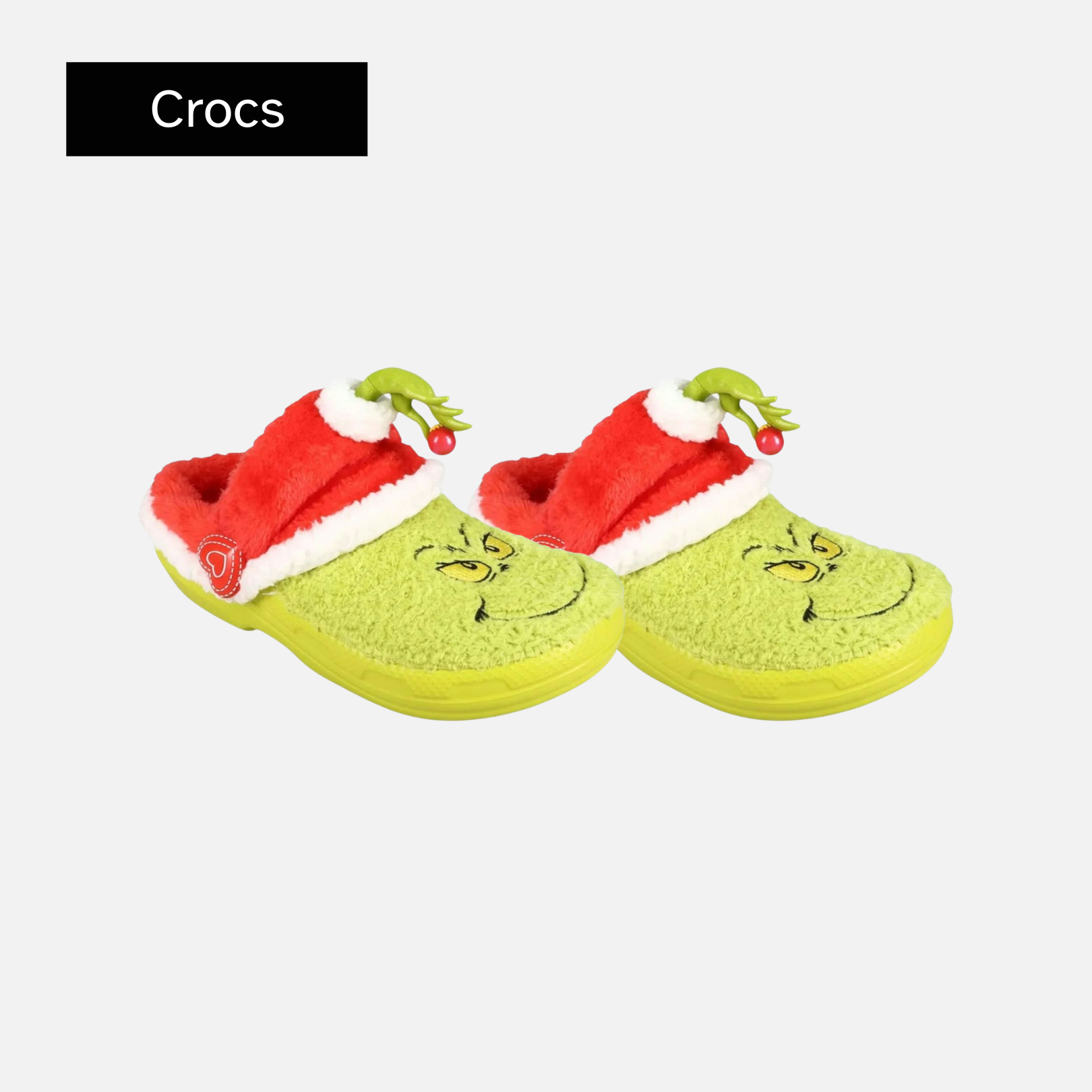 The Grinch x Crocs Classic Lined Clog 'Stealing Christmas'