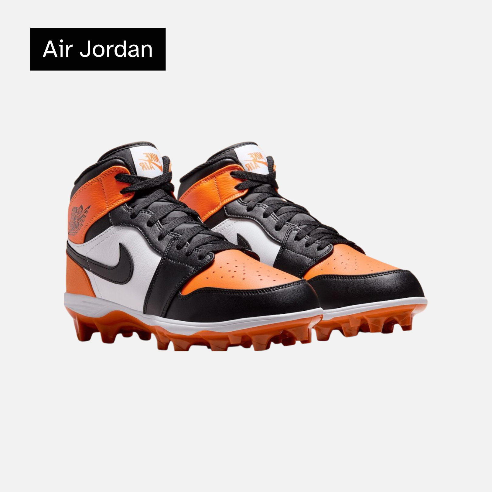 Air Jordan 1 Mid TD Cleat 'Shattered Backboard'