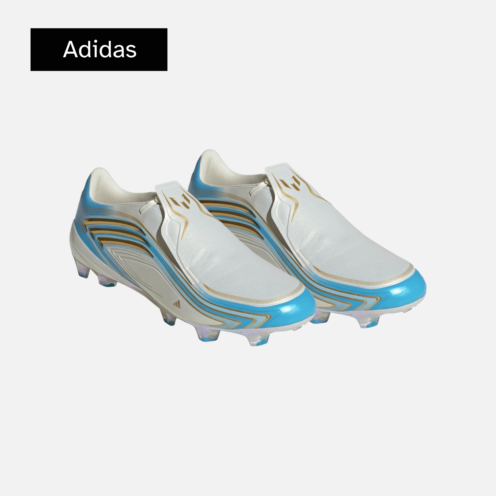 adidas F50 Messi Elite FG 'Ivory Semi Blue Burst'