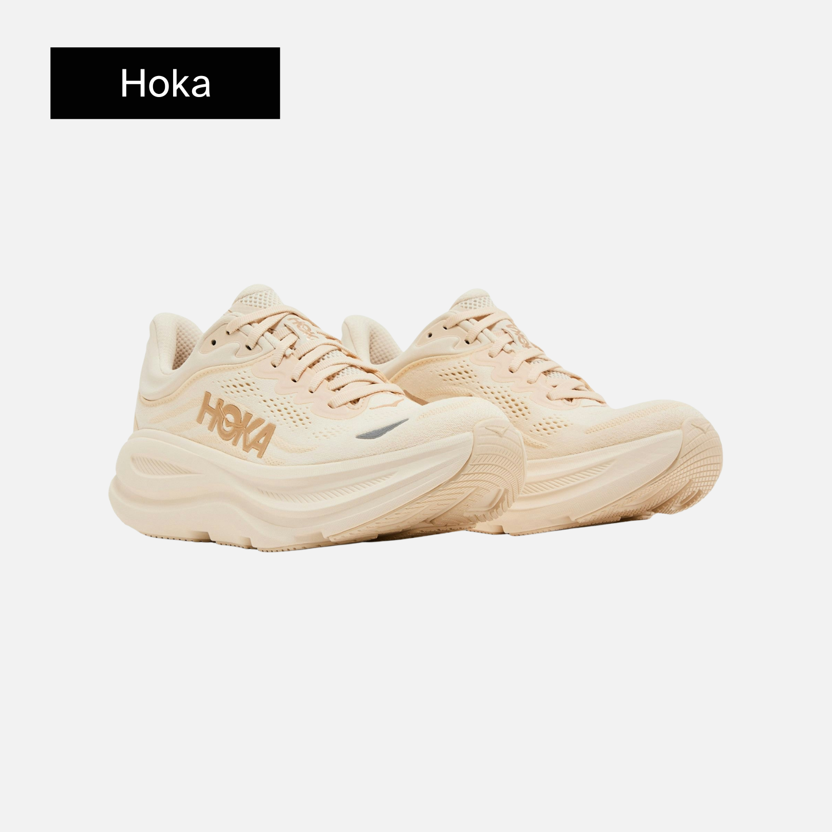 HOKA Wmns Bondi 9 'Vanilla Birch'