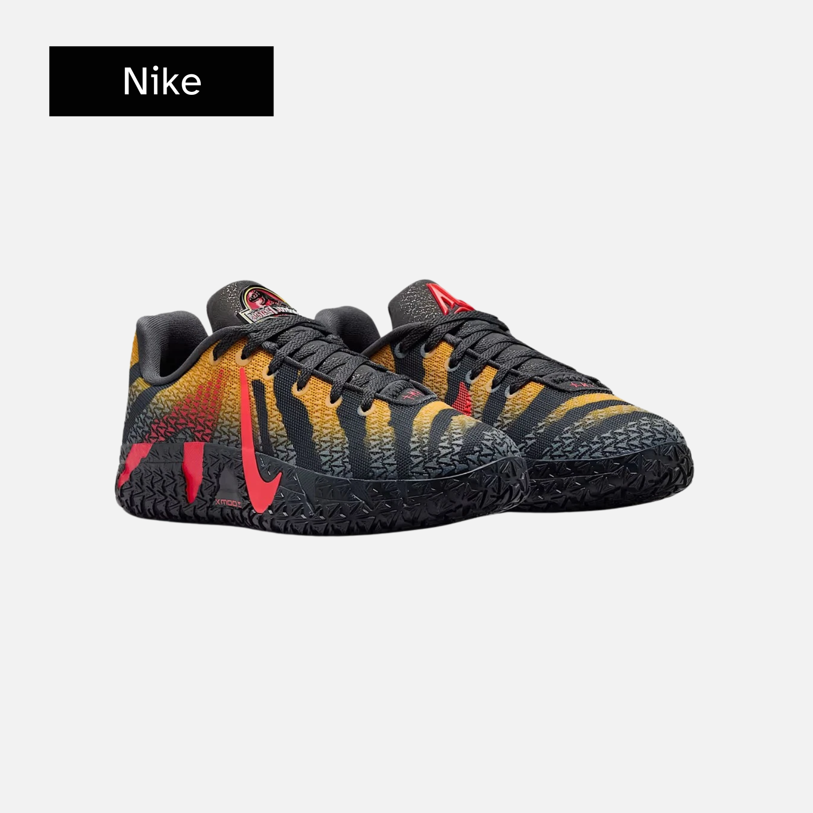 Jurassic Park x Nike Ja 3 GS 'Anthracite Crimson'