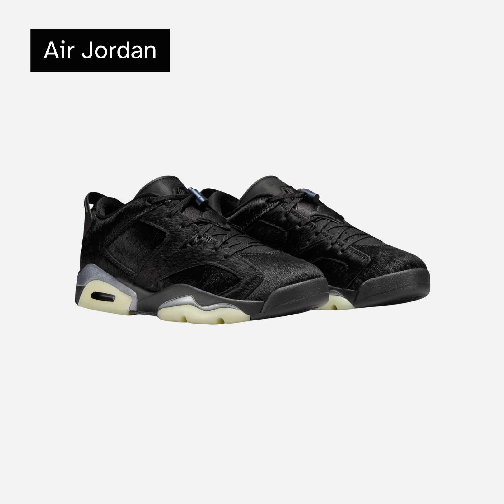 Air Jordan Wmns 6 Retro Low 'Blackout'