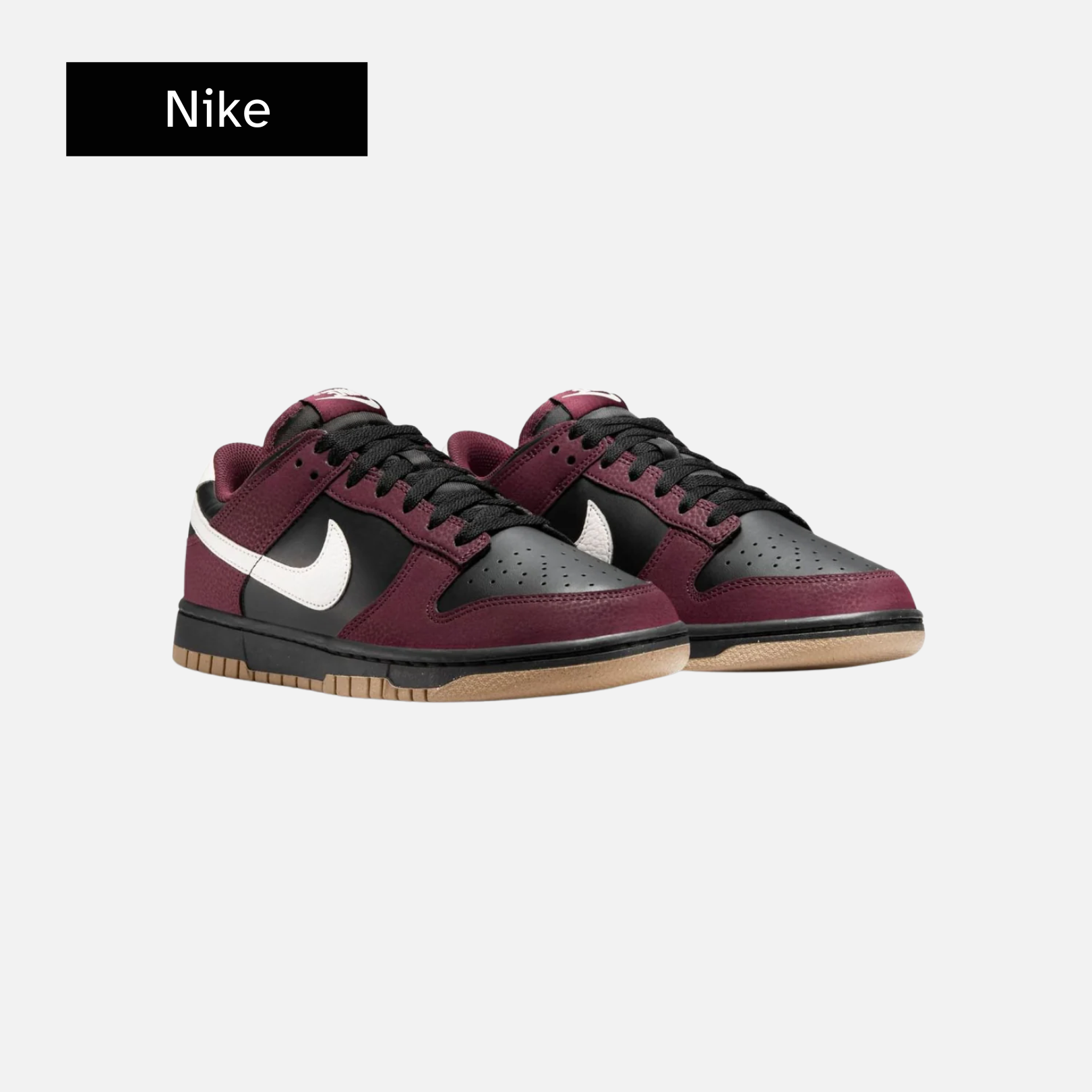 Nike Women's Dunk Low Next Nature 'Burgundy Crush Black'
