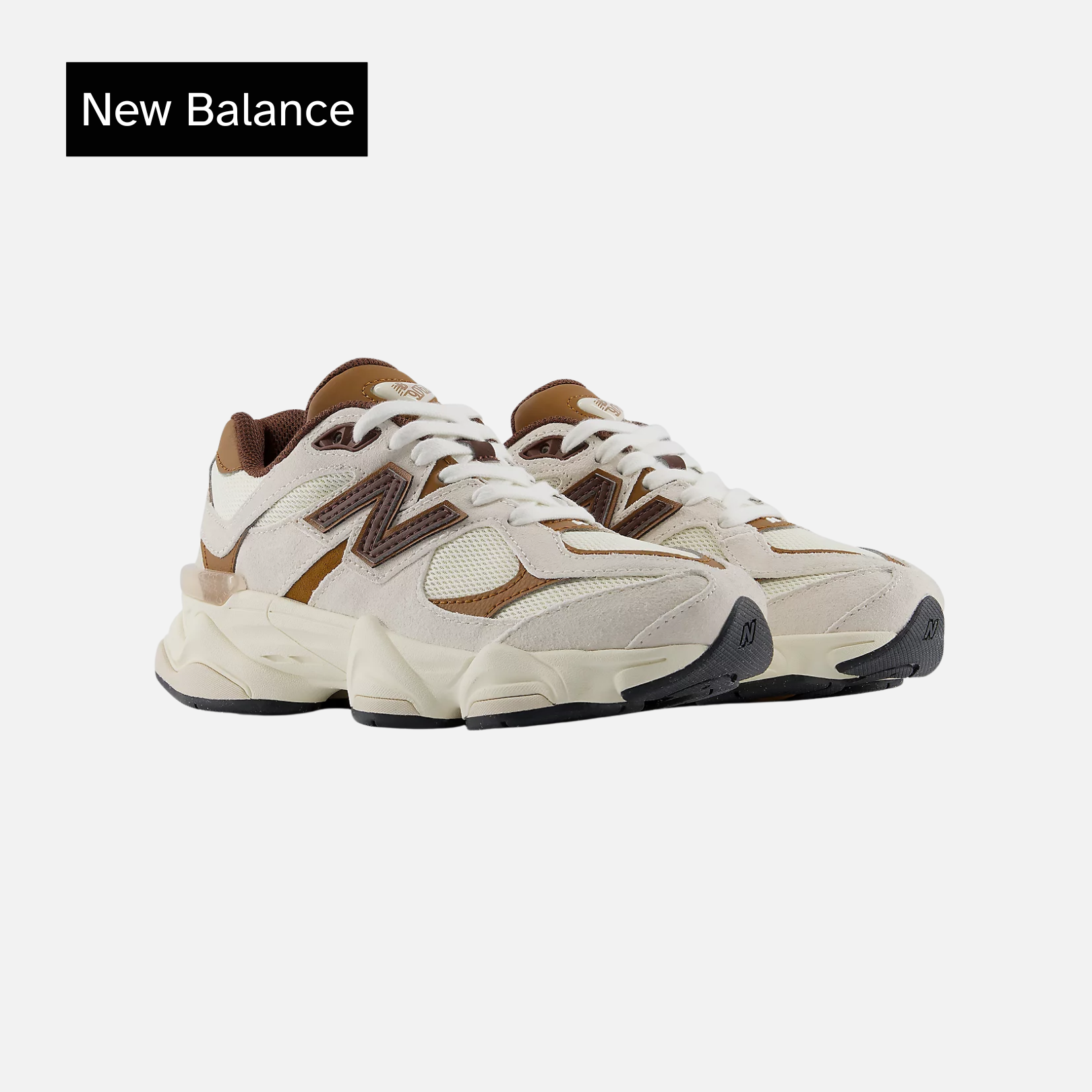 New Balance 9060 Lace Big Kid 'Breakfast Tea'