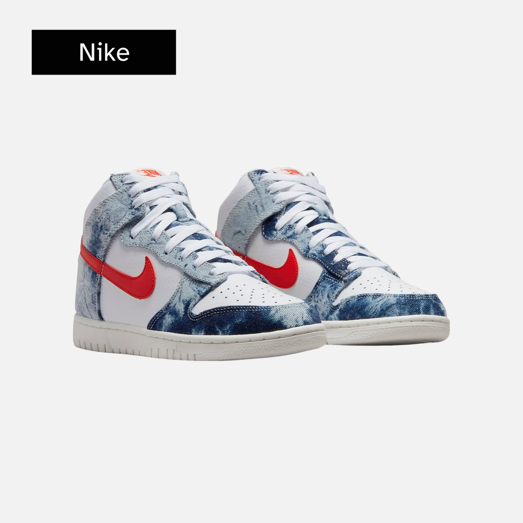 Wmns Dunk High 'Washed Denim'