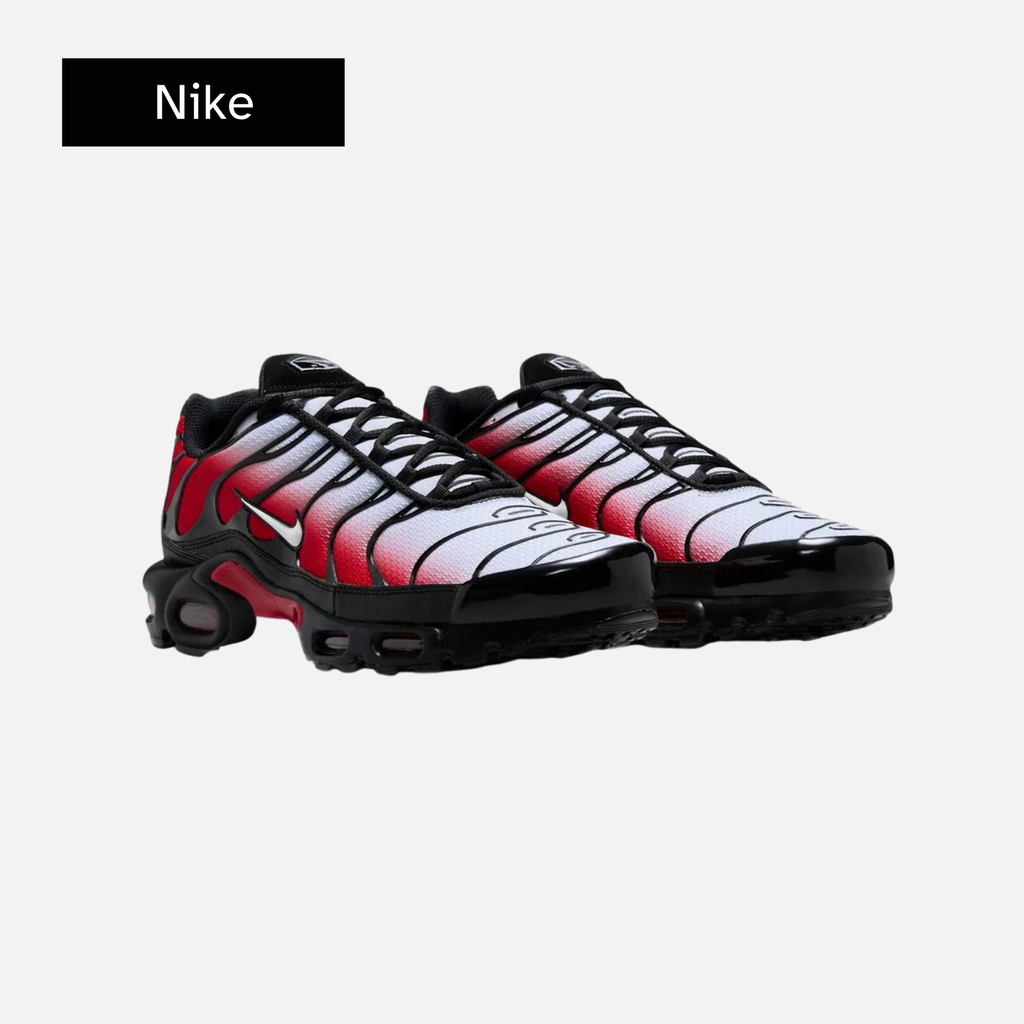 Nike Air Max Plus 'Pure Platinum University Red'