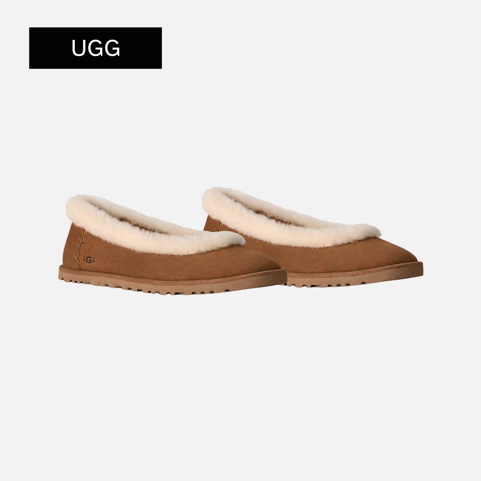 UGG Wmns Zora Ballet Flat 'Chestnut'