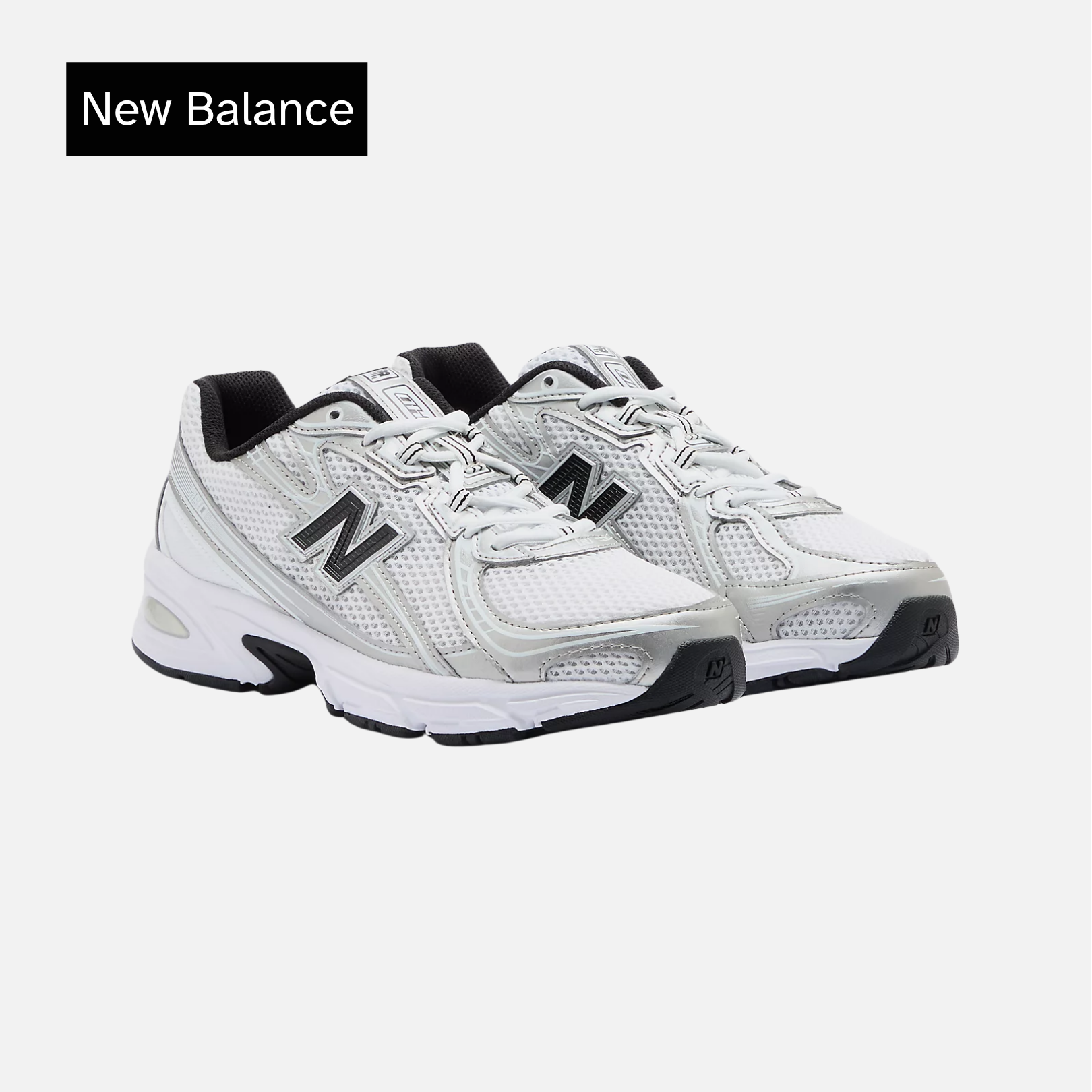 New Balance 740v2 'White Silver Metallic Black'