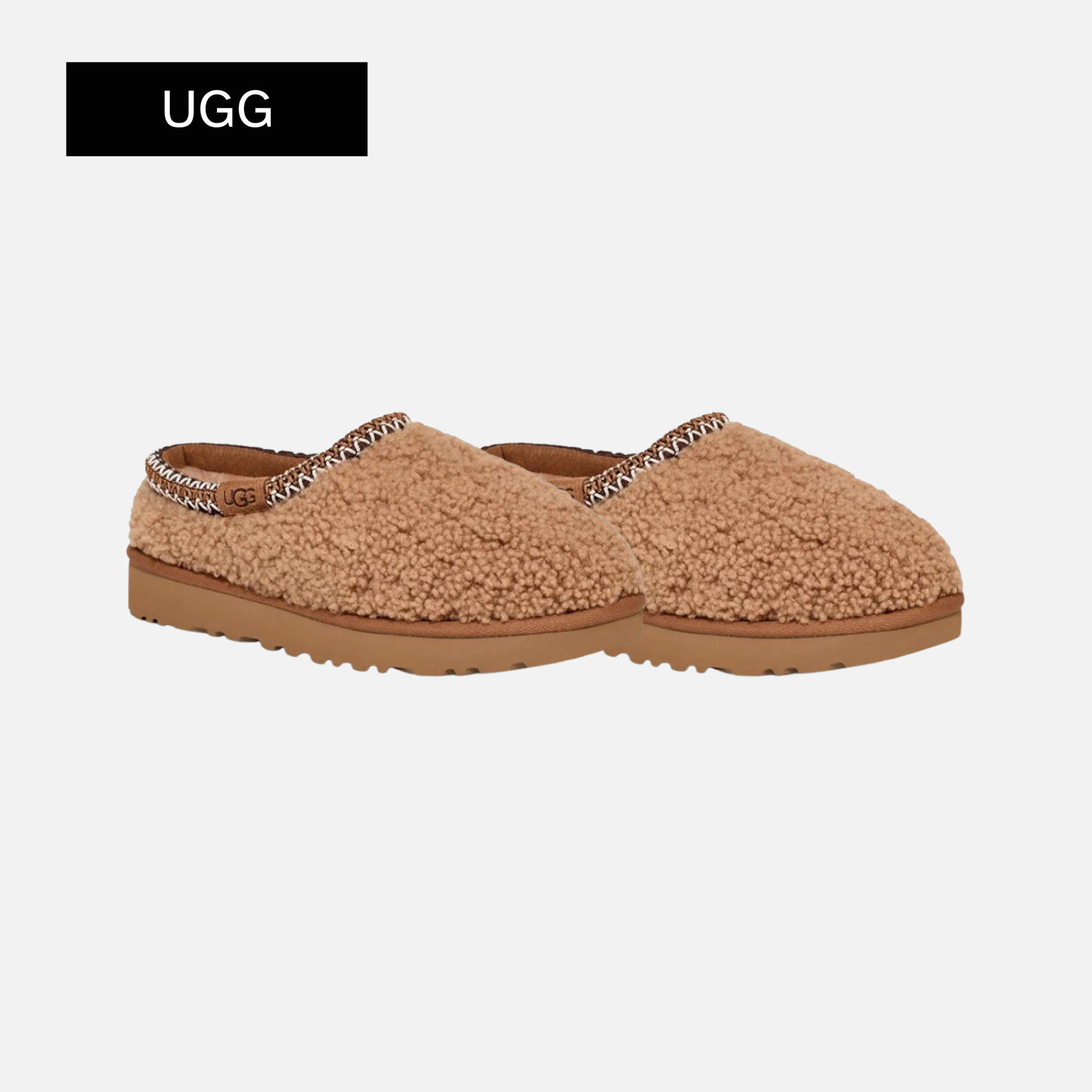 UGG Wmns Tasman Slipper 'Maxi Curly - Chestnut'