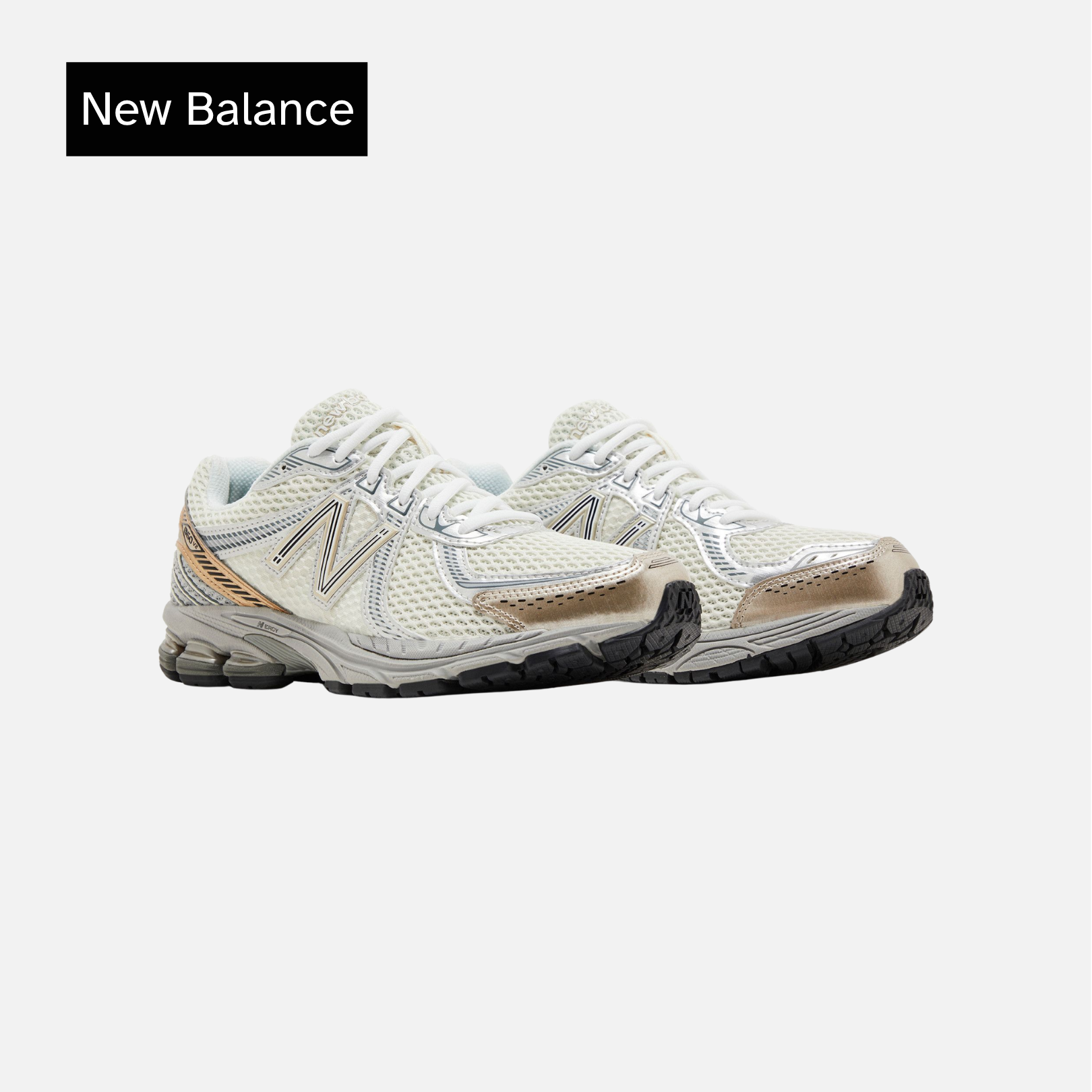 New Balance 860v2 'Sea Salt Gold Metallic'