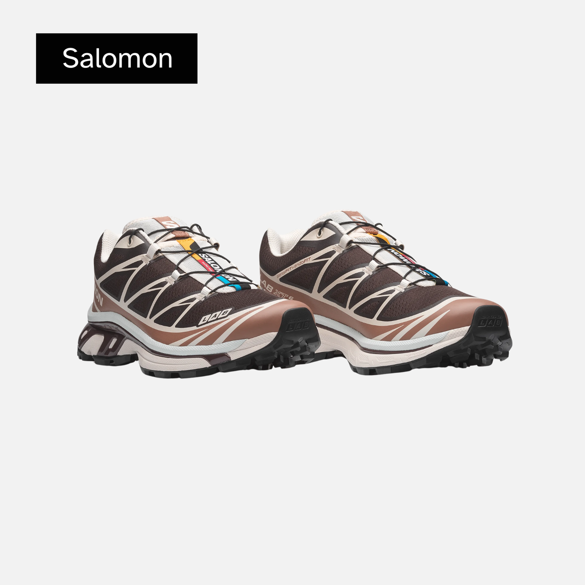 Salomon XT-6 'Black Coffee Burro Bitter Chocolate'