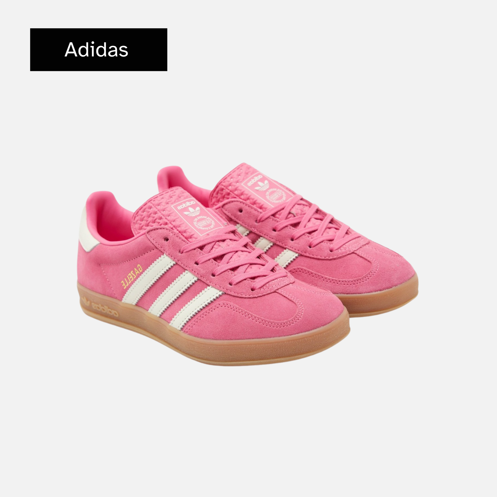 Adidas Wmns Gazelle 'Pink White Gum'