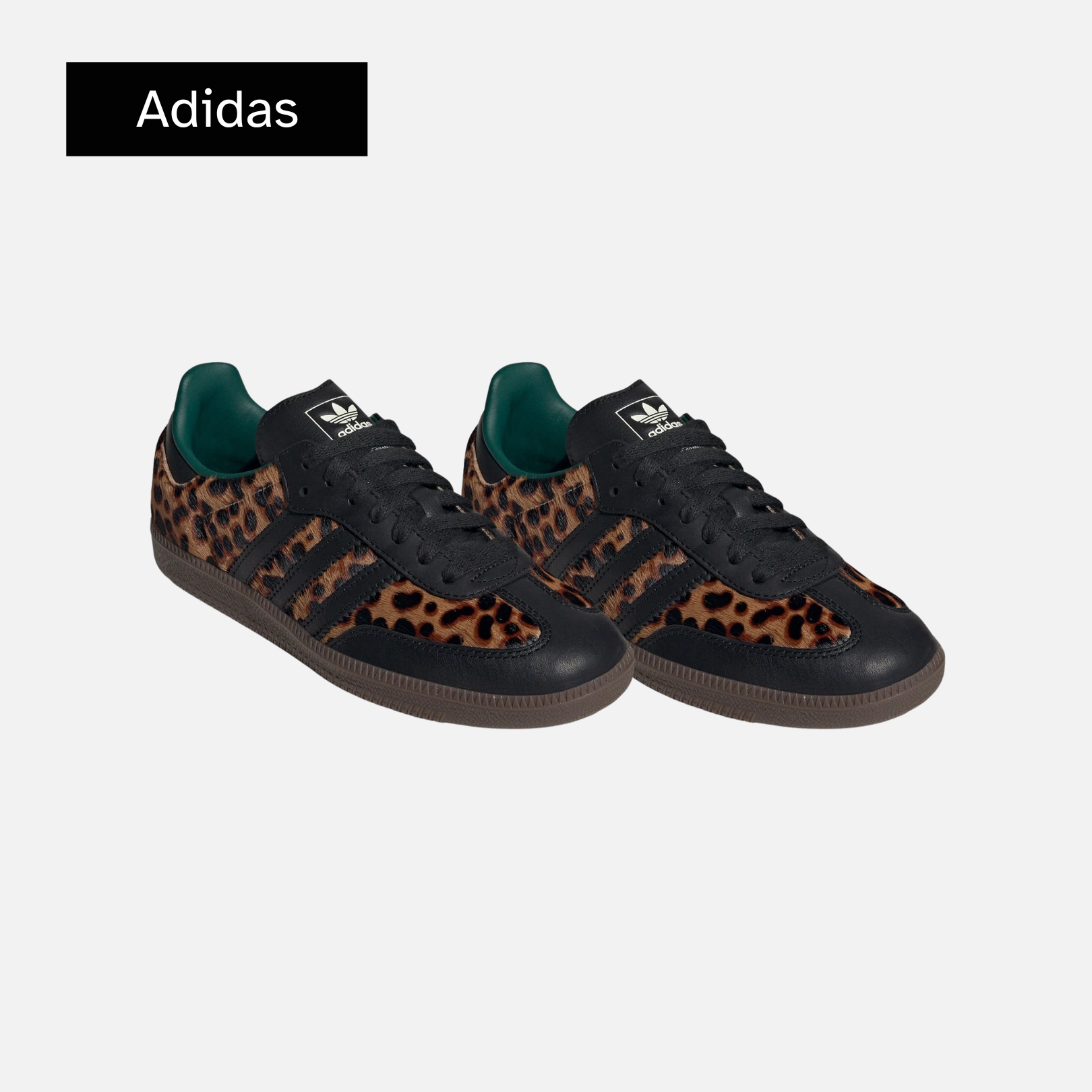 Adidas Wmns Samba OG 'Cheetah Pack - Collegiate Green'