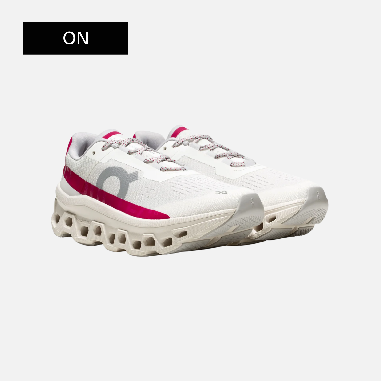 Wmns On Running Cloudmonster Ivory Grenadine