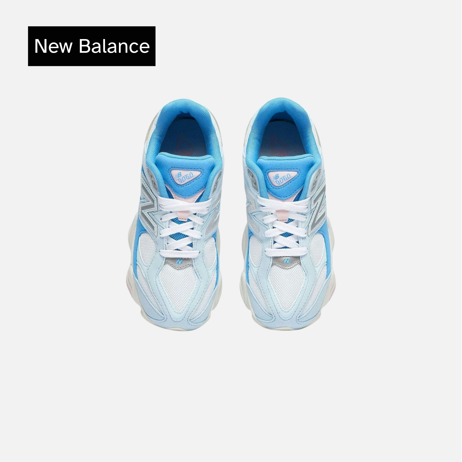 New Balance 9060 GS Big Kid 'Pastel Blue Pack' Foot Locker Exclusive