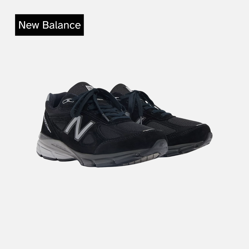 New Balance Men's 990v4 Made in USA 'Black Silver' 2023