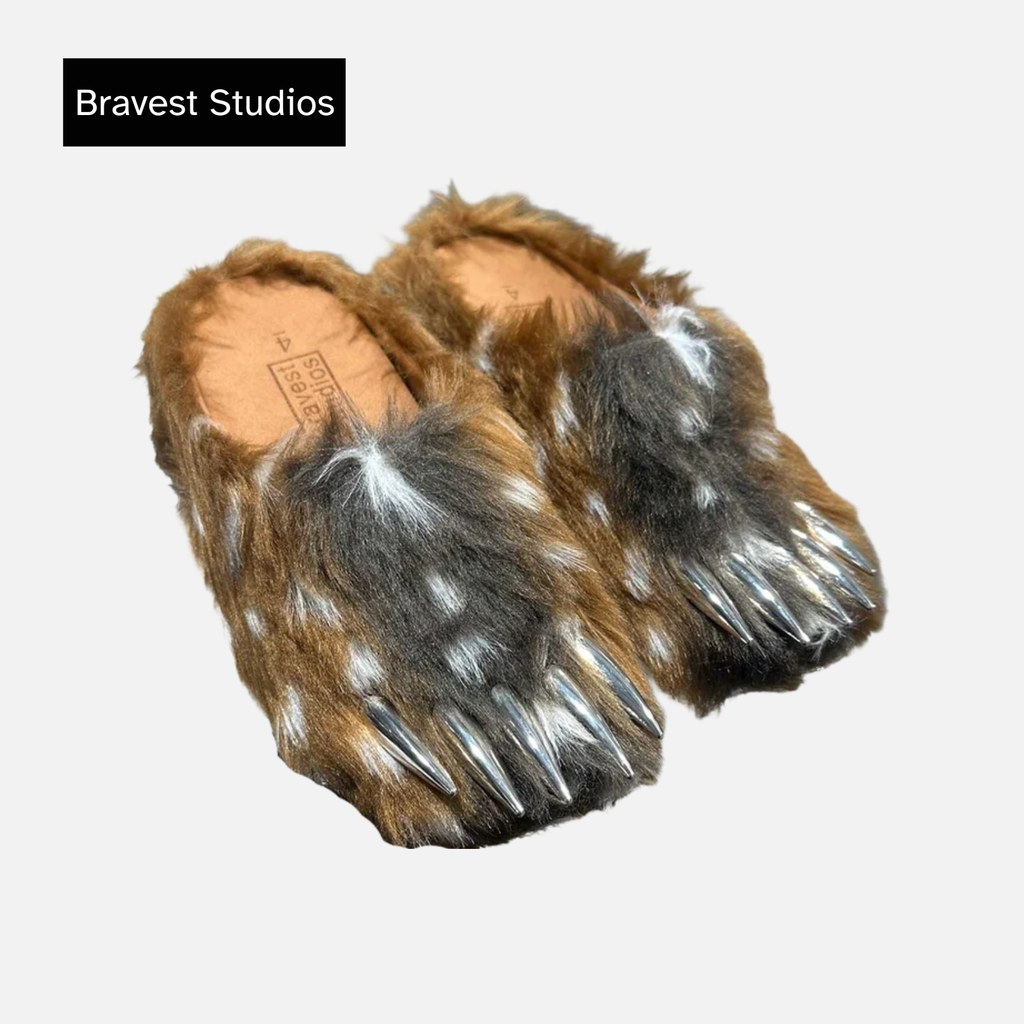 Bravest Studios Fawn Claw Mule Brown White