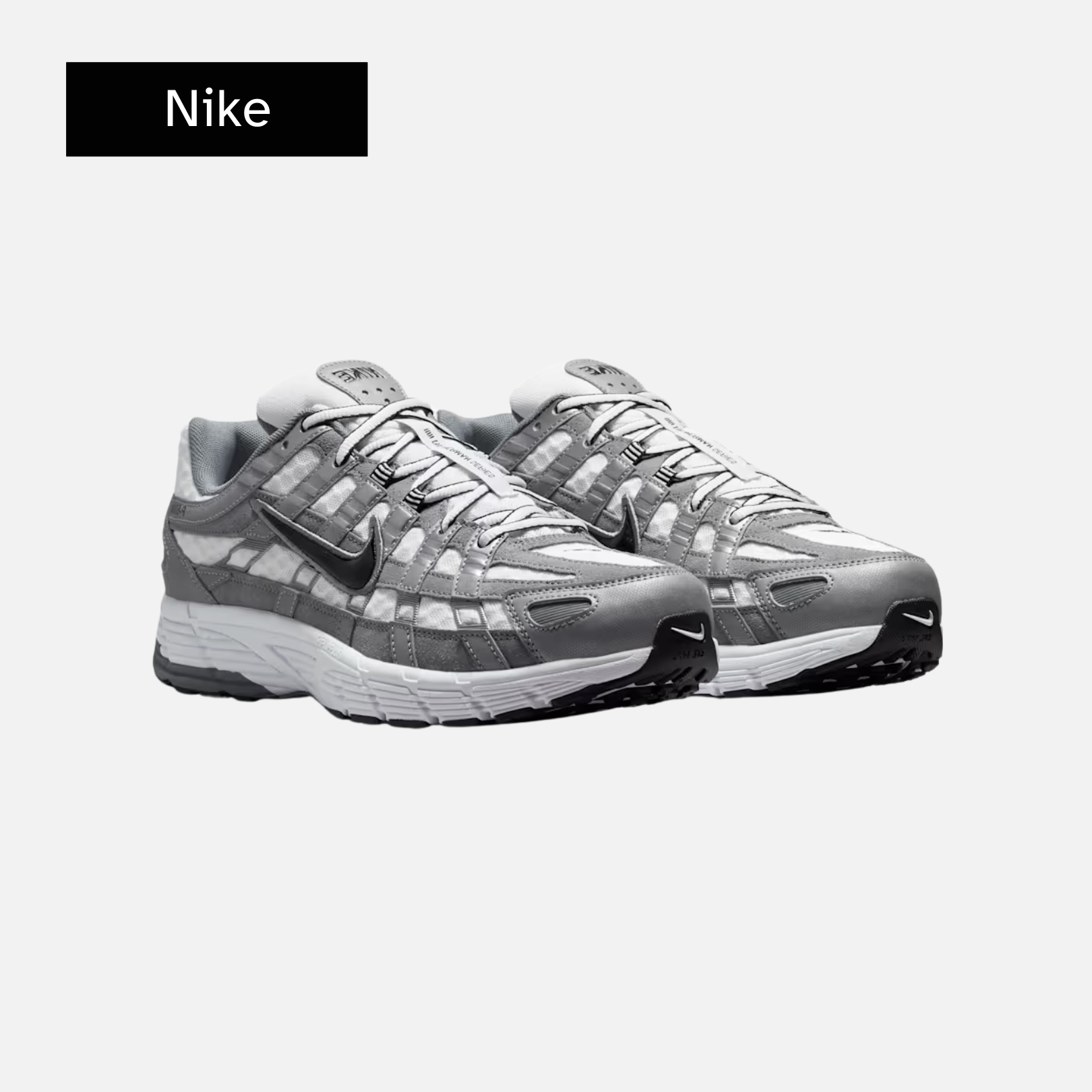 Nike P-6000 'White Metallic Cool Grey'