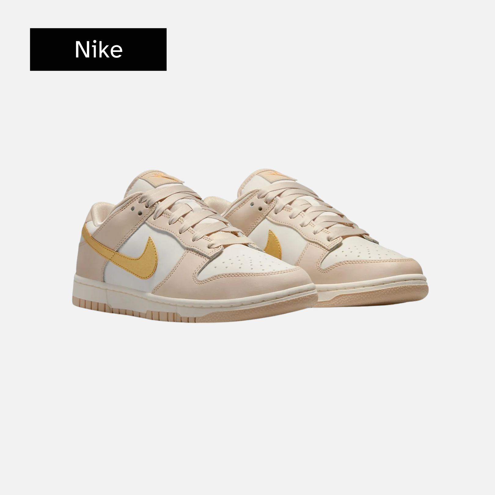 Wmns Dunk Low 'Gold Swoosh'