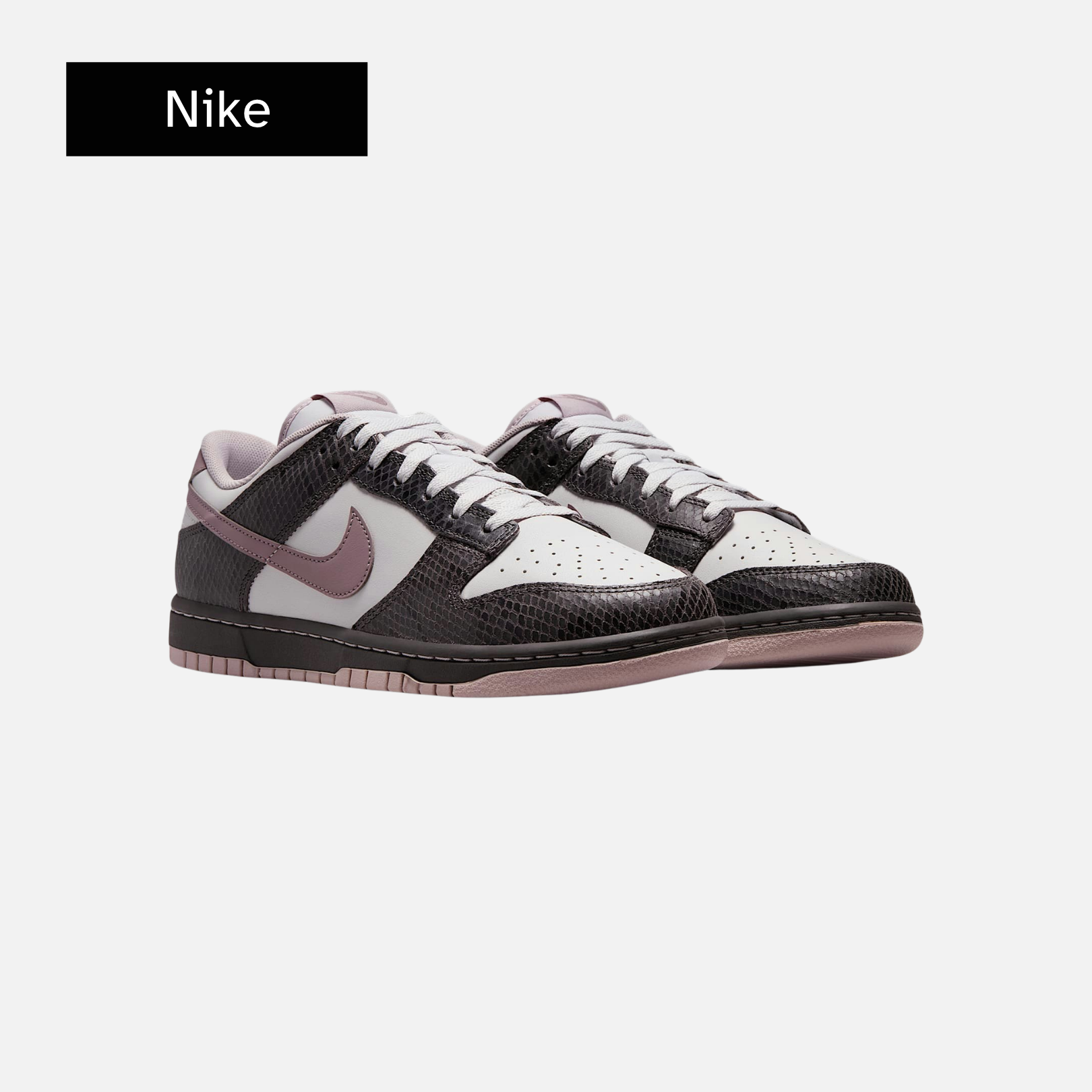 Nike Dunk Low 'Medium Ash Violet Snakeskin'