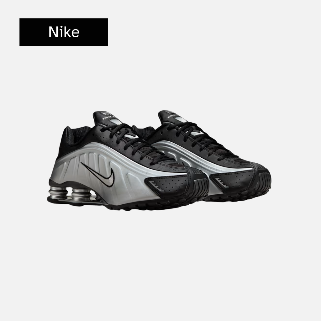 Nike Shox R4 'Metallic Silver Black'