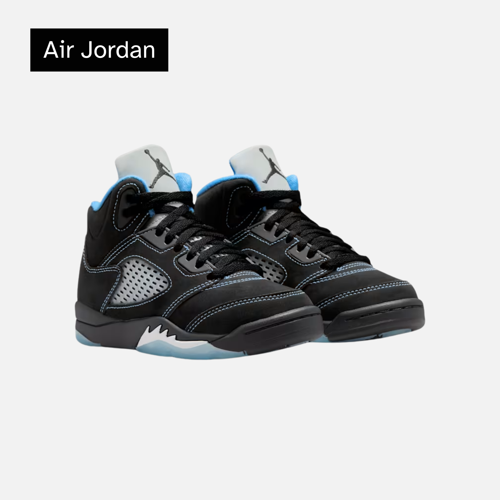 Air Jordan 5 Retro GS 'Black Carolina / UNC' 2026
