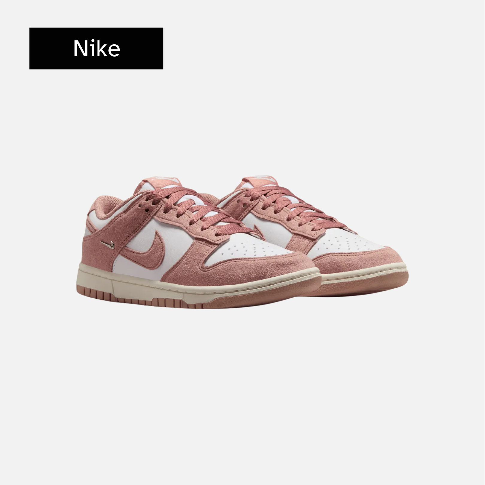 Nike Wmns Dunk Low 'Rose Whisper Mini Swoosh'