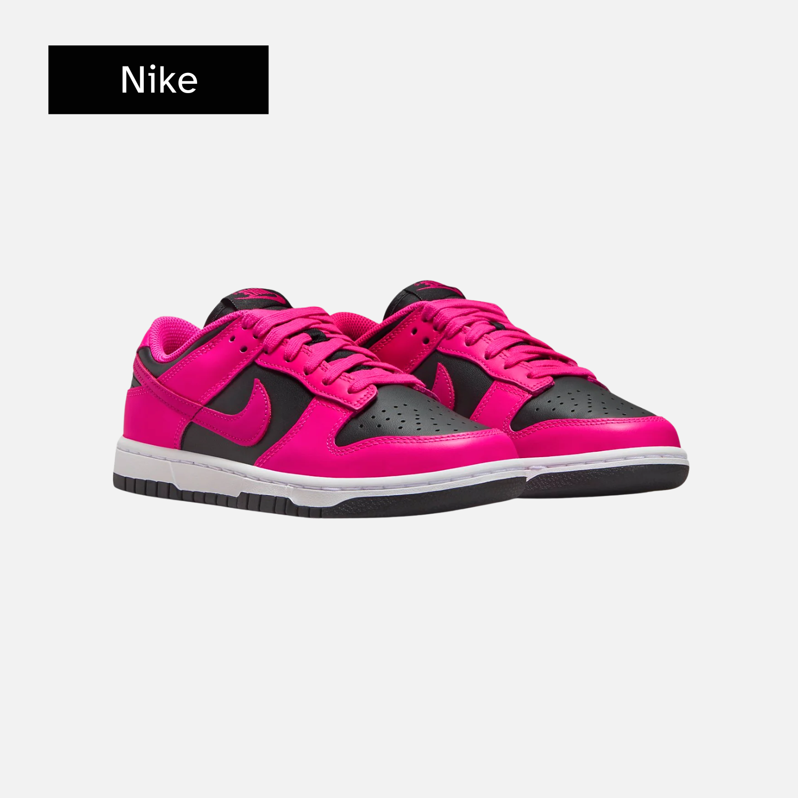 Nike Wmns Dunk Low 'Fierce Pink Black'