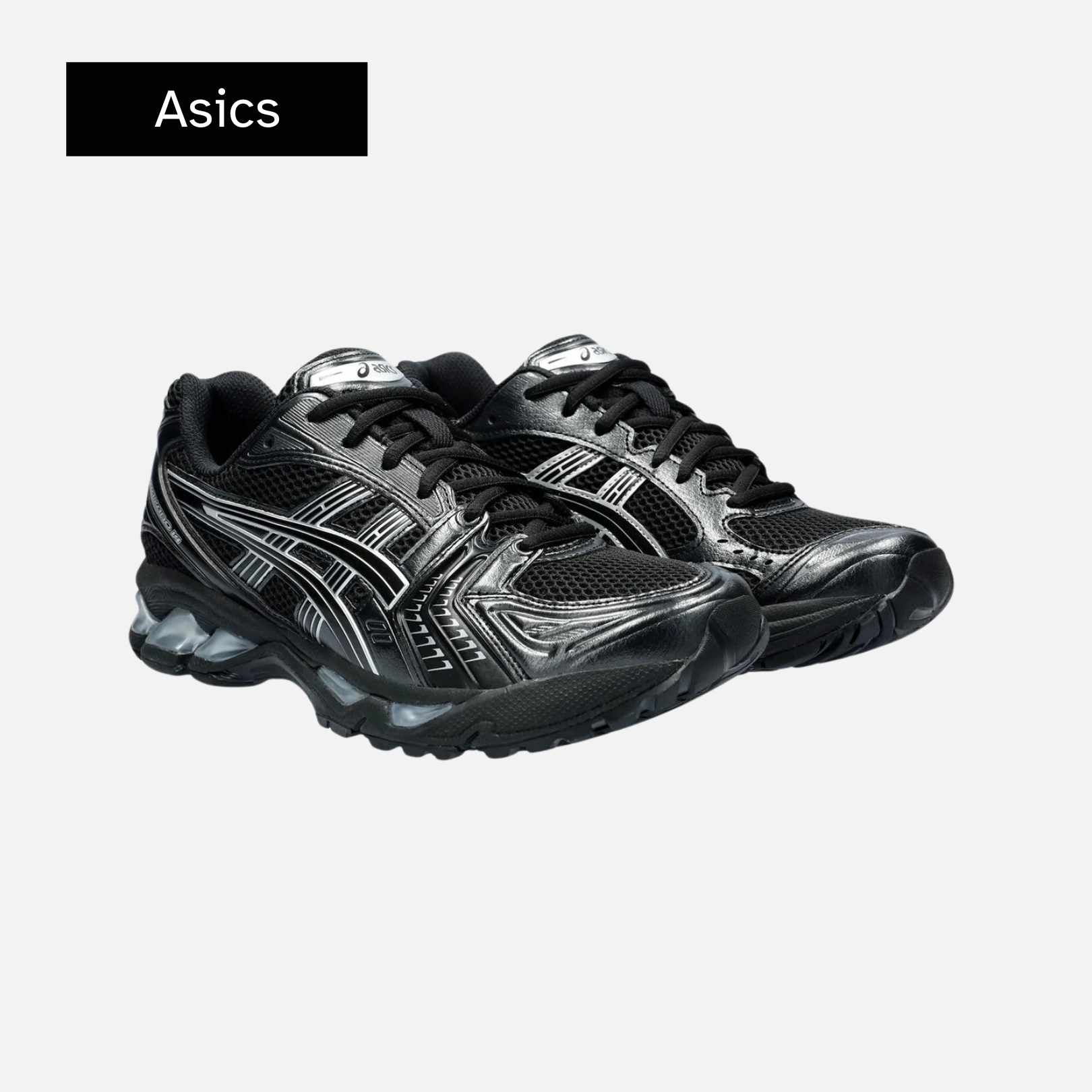 Gel Kayano 14 'Black Pure Silver'