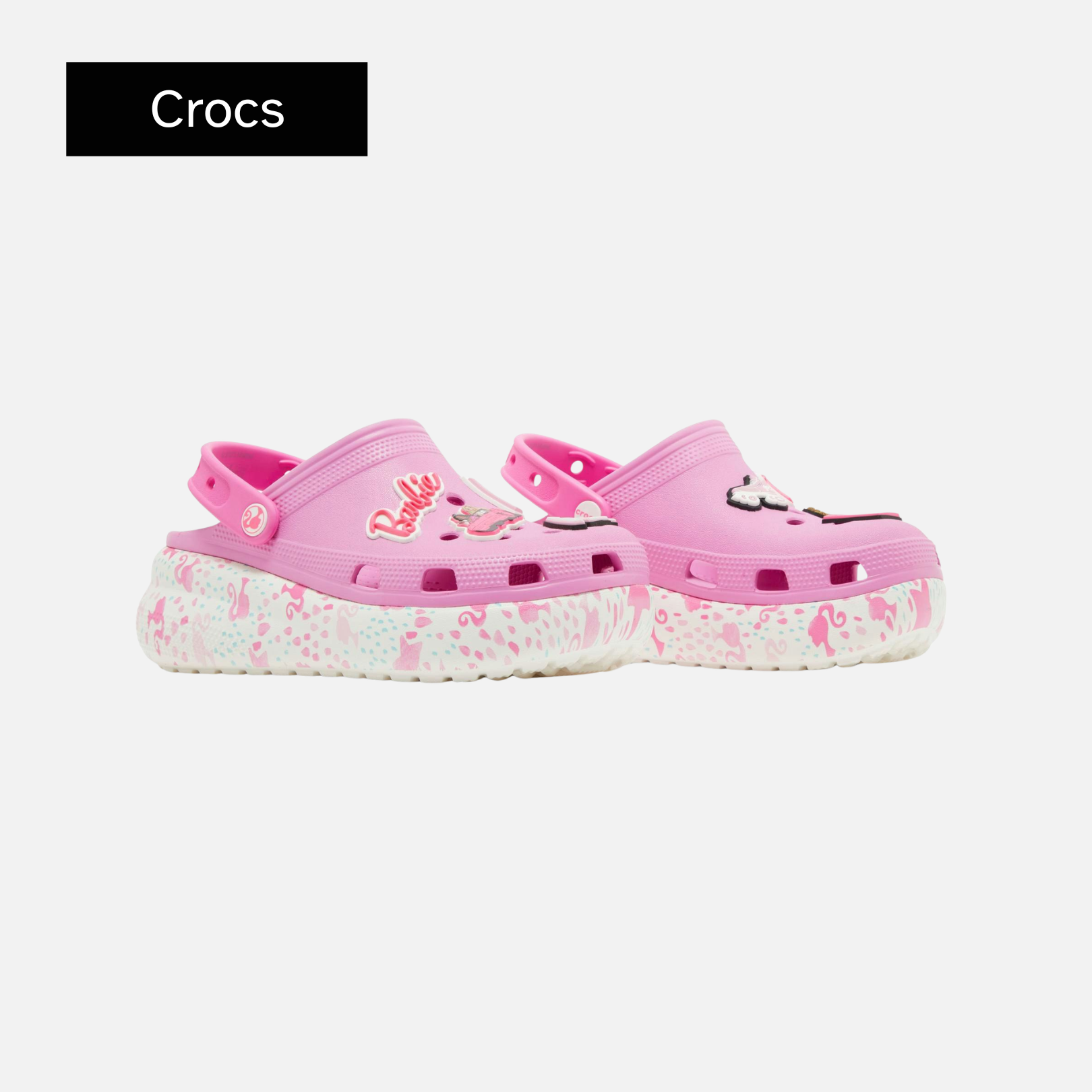 Barbie x Crocs Crush Clog Kids 'Taffy Pink'