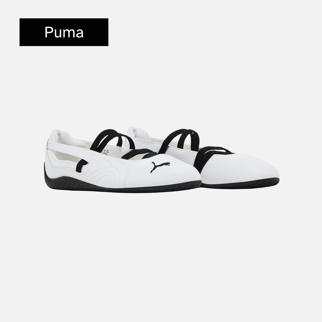 Wmns Speedcat Ballet Leather 'White Black'