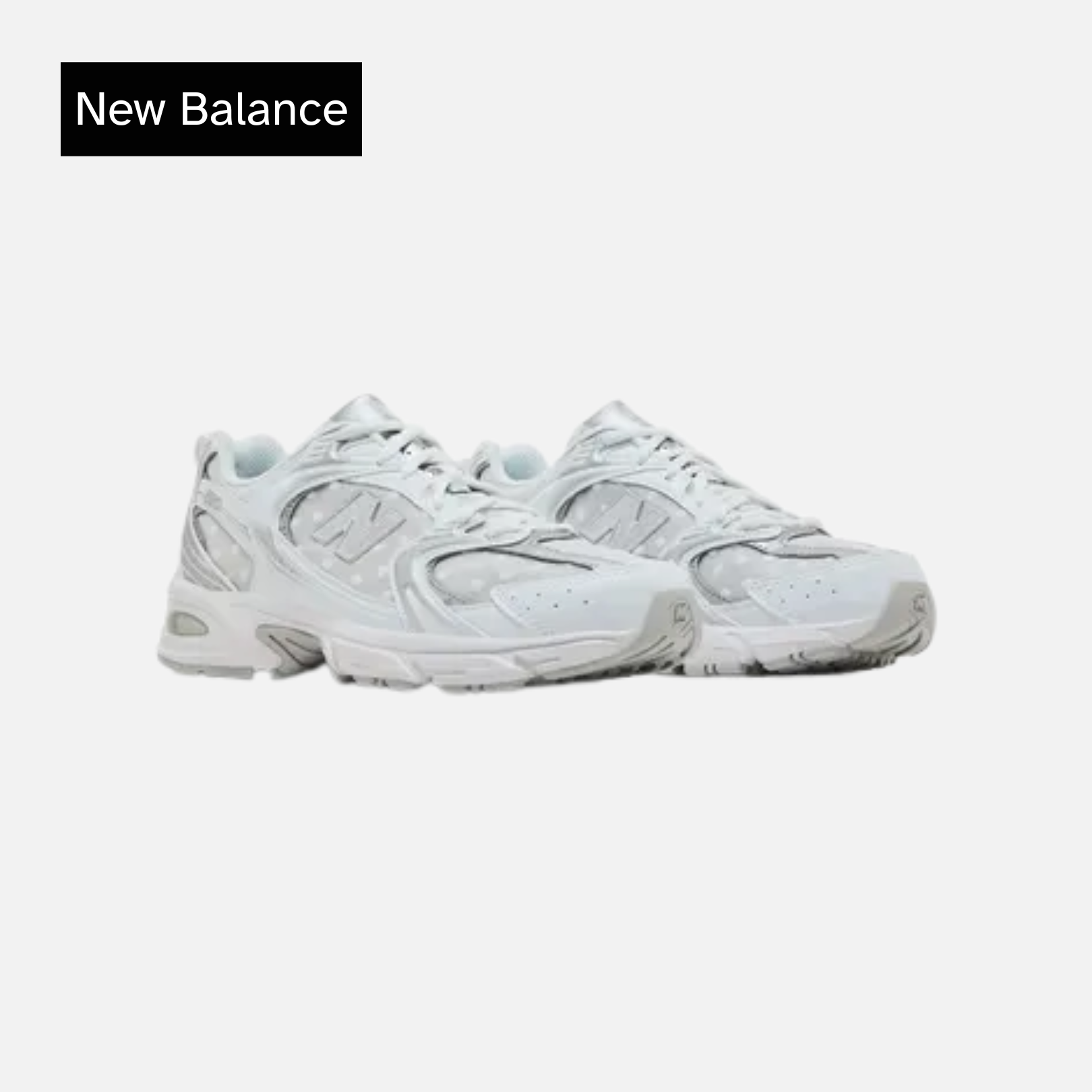 New Balance 530 'White Silver Metallic Polka Dots'