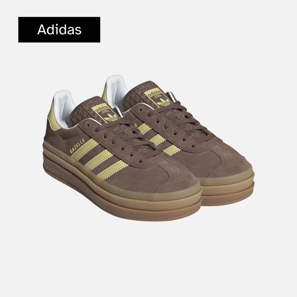 adidas Wmns Gazelle Bold 'Earth Strata Powder Yellow'
