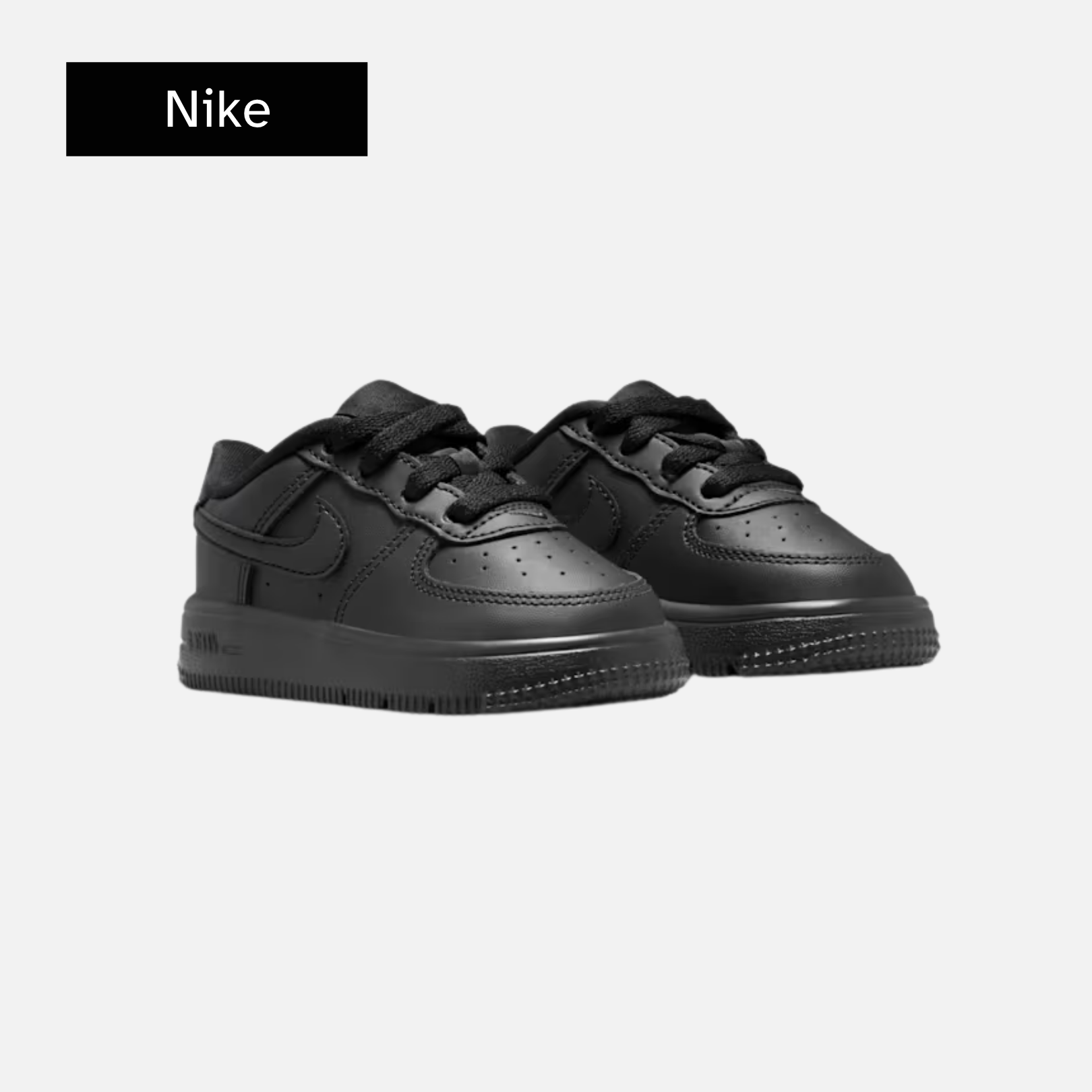 Nike Force 1 Low TD 'Triple Black'
