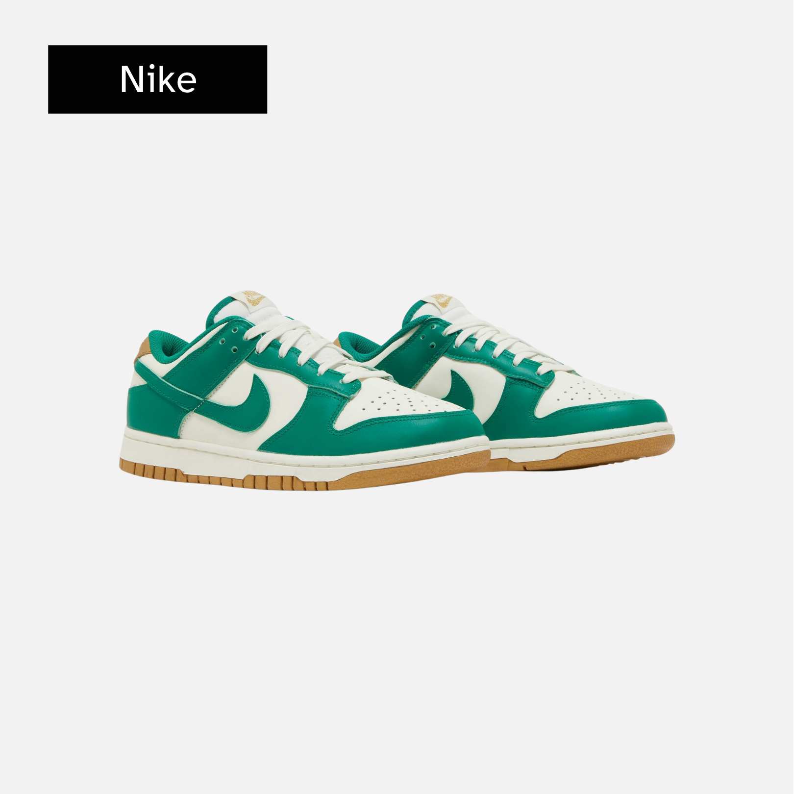 Nike Wmns Dunk Low 'Malachite Metallic Gold'