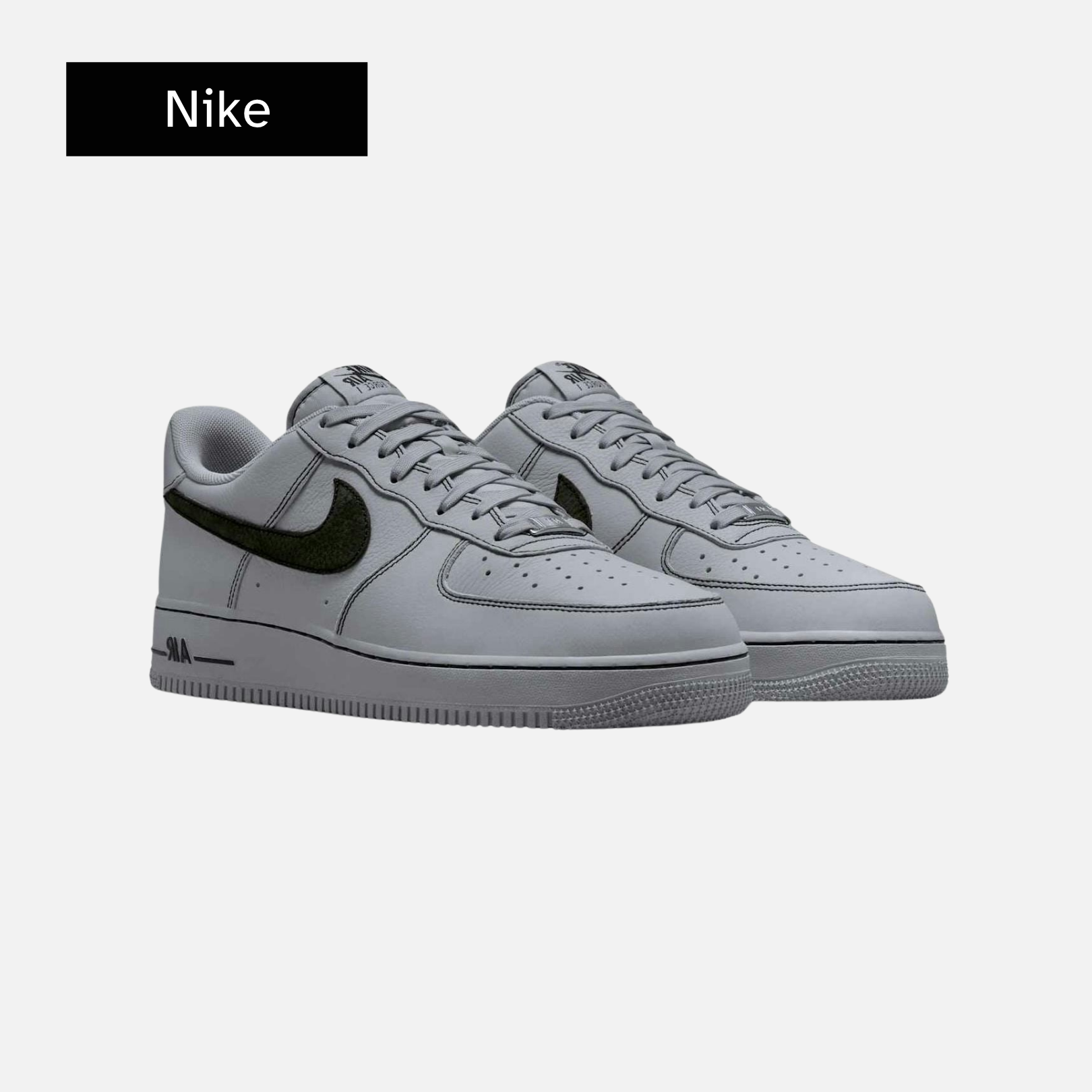 Nike Air Force 1 '07 LV8 'Wolf Grey Black'