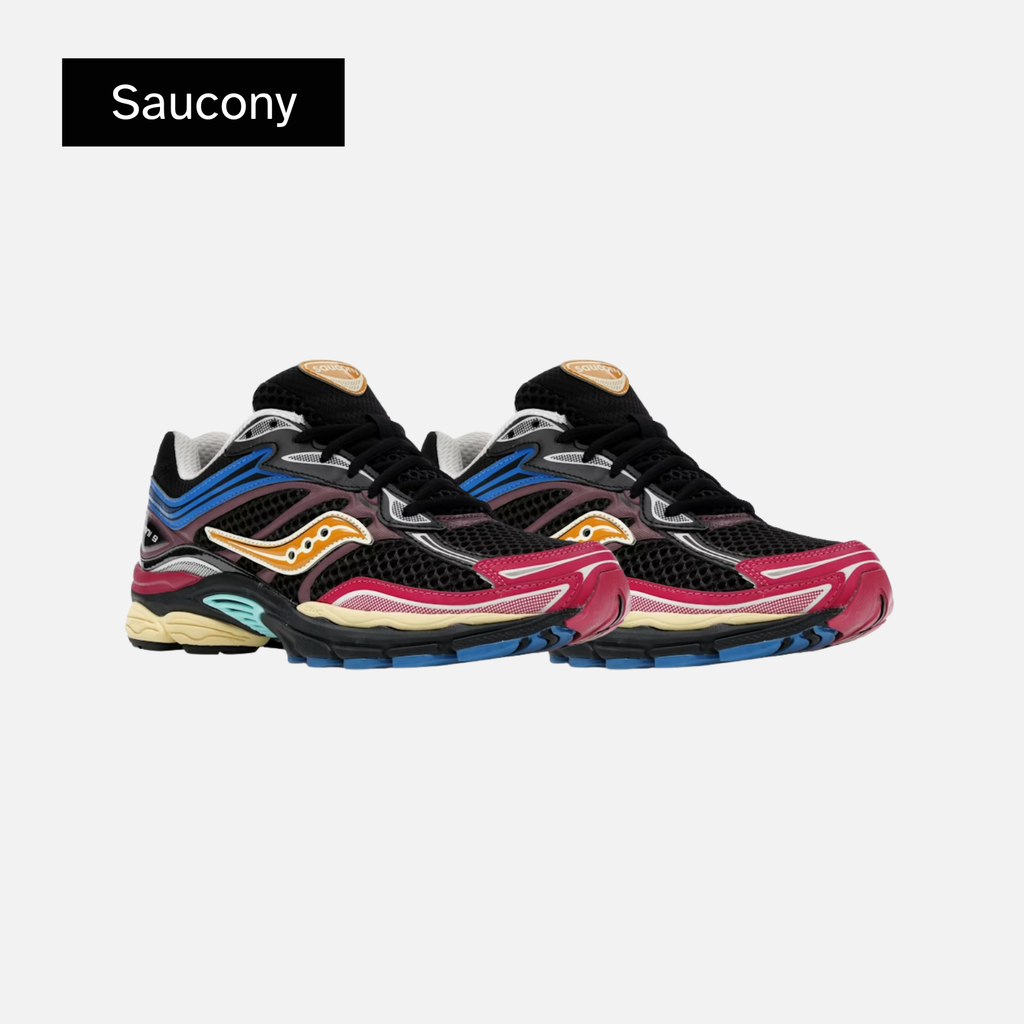Saucony ProGrid Omni 9 'Multi-Color Black' Foot Locker Exclusive