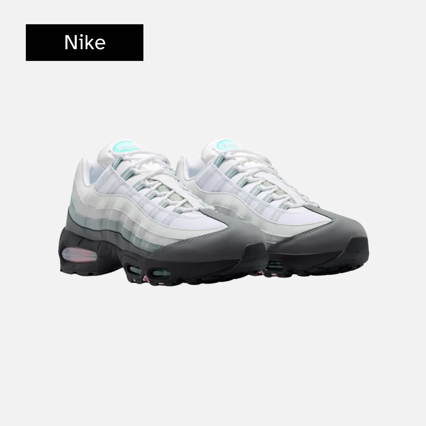 Nike Air Max 95 'Big Bubble - White Hyper Turquoise'