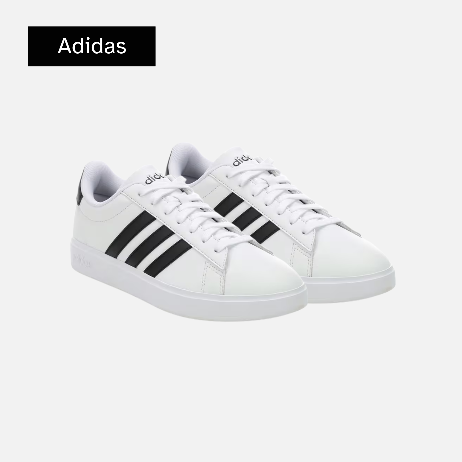 adidas Grand Court 2.0 'White Black'
