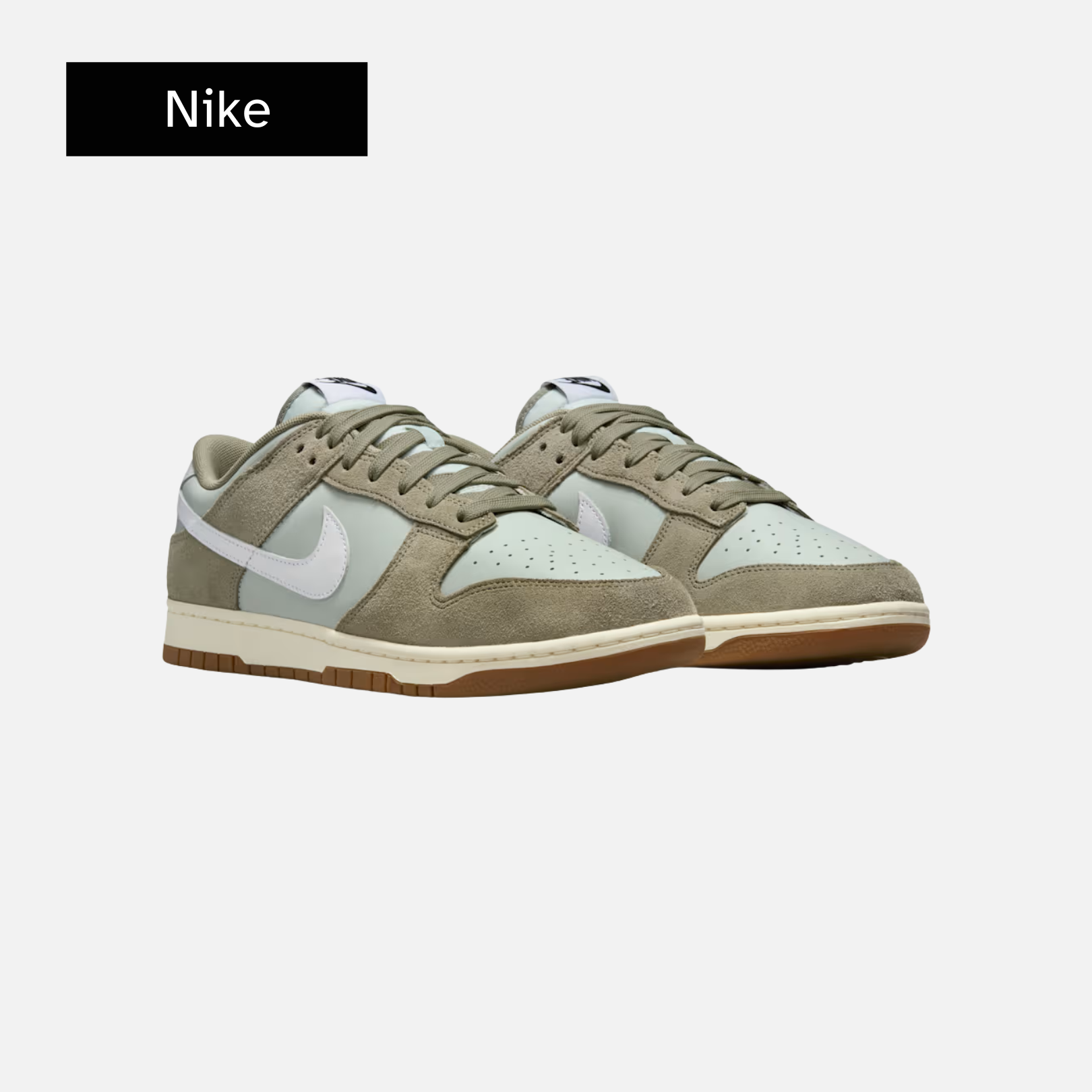 Nike Dunk Low 'Gum Pack - Olive'