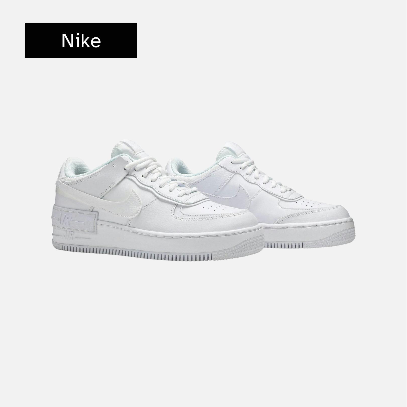 Wmns Air Force 1 Shadow 'Triple White'