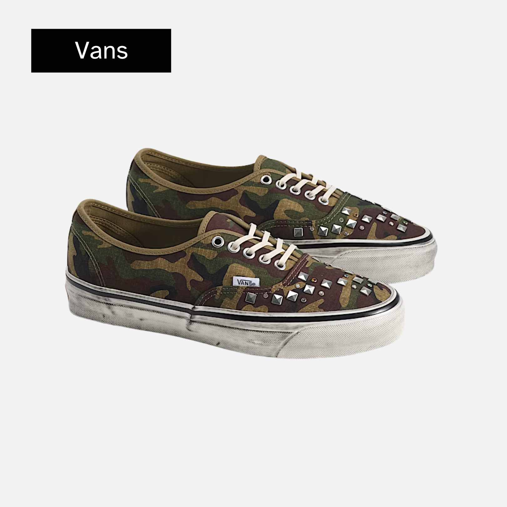 Vans Premium Authentic 'Woodland Camo Green'