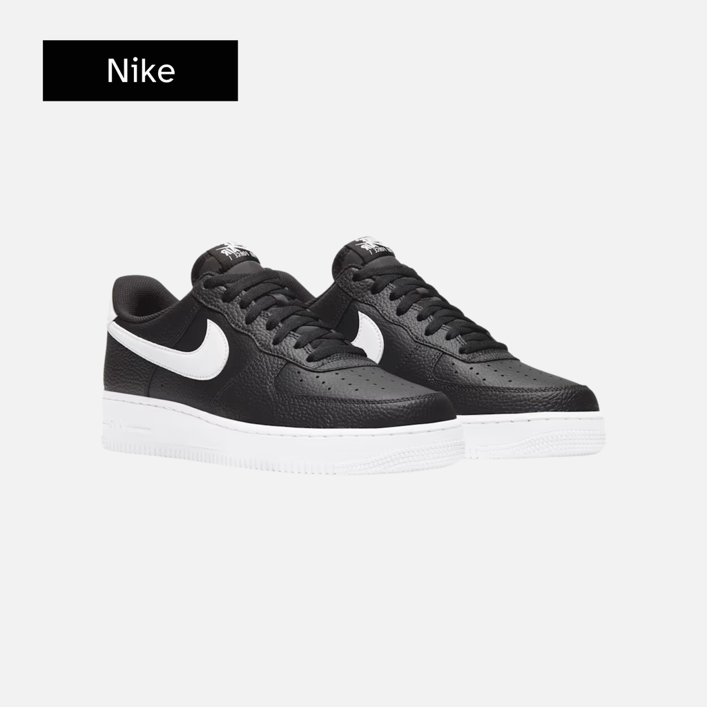 Nike Air Force 1 '07 'Black White Tumbled'