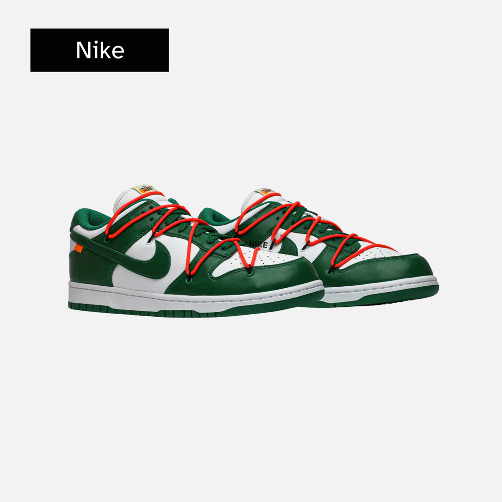 Off-White x Nike Dunk Low 'Pine Green'
