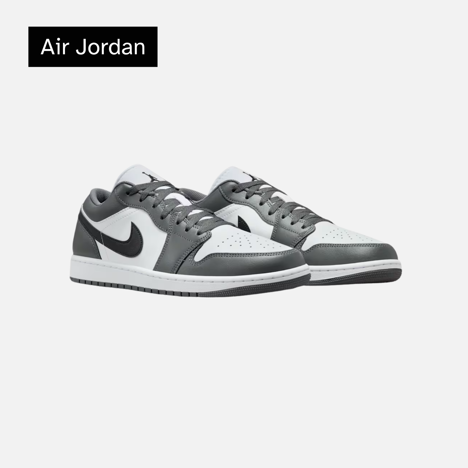 Air Jordan 1 Low 'Grey White'